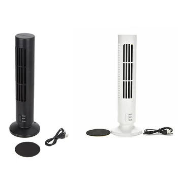 USB акумулаторна кула вентилатор, охлаждащ преносим вентилатор, който стои вентилатор без корема, климатик, спалня, кухня, офис
