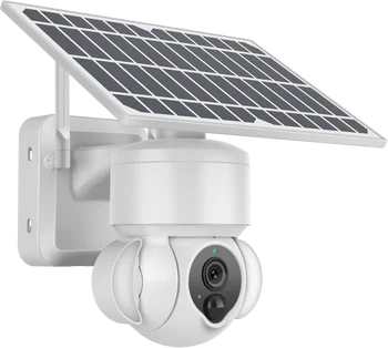 Безжична интелигентна камера за дистанционно наблюдение на РШ 4K външно видео наблюдение с висока разделителна способност за нощно виждане, със защита от кражба
