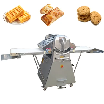 Машина за раскатки кроасани, ръчна машина за раскатки тест, настолна машина за раскатки кроасани, машина за раскатки тесто за хляб