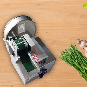 Машина за рязане на зеленчуци Автоматична мултифункционална електрическа машина за рязане на зеленчуци, машина за нарязване на лук, праз, джинджифил, нарязване на кубчета