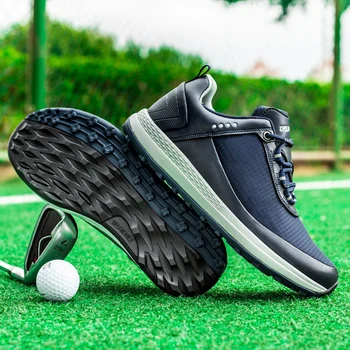 Нови мъжки маратонки за голф игрище за тренировки, дишащи обувки за голф, за мъже, лека обувки за голф играчи, нескользящие маратонки за ходене