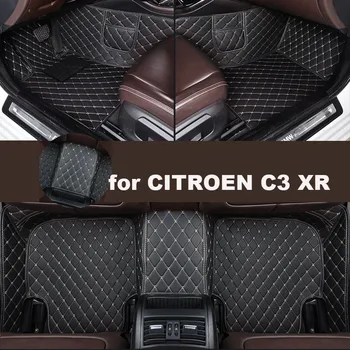 Autohome Автомобилни Стелки За CITROEN C3 XR 2015-2019 Година Обновена Версия на Аксесоари За Краката Килими