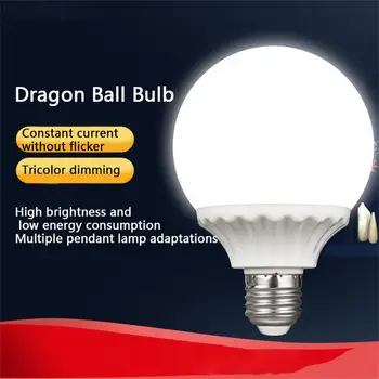 Led Лампа Dragon Ball G80/G95 Напълно Прозрачна Крушка E27 Без Трептене Млечно E27 G80 Кръгла Лампа С Нажежаема Жичка С Led Светлини
