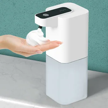 Автоматични дозатори за течен сапун Интелектуална зареждане на Универсална машина за производство на течен сапун Стенен водоустойчив за хотелска мивка