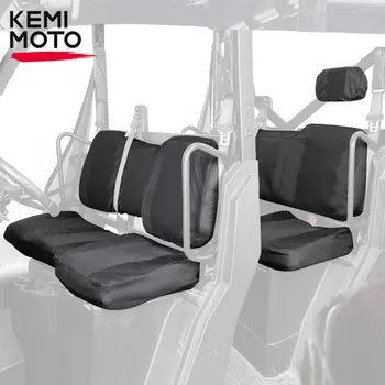 Калъф за седалка KEMIMOTO UTV 1680D/900D със защита от ултравиолетови лъчи, Съвместим с Polaris Ranger Crew XP 1000 2017-21, Crew 1000 2020-23