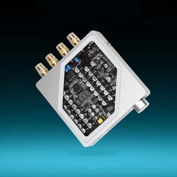 Мини Аудиоусилитель клас D Безжична Bluetooth TDA1305TDAC с чип 80 W * 2 Мощност на изхода на Усилвателя Hi-Fi С двойна схема на хранене